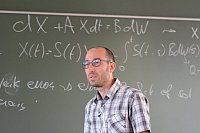 (Aufmacher) Prof. Dr. David Cohen, "Exponential integrators for stochastic partial differential equations"